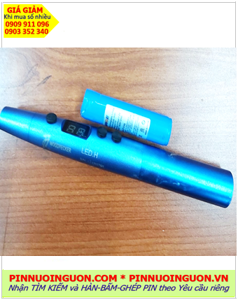 Pin bút soi nha khoa 3.7v-2600mAh, Pin sạc Lithium 3.7v-2600mAh cho Bút soi nha khoa /Nhận thay pin và Hàn ghép pin